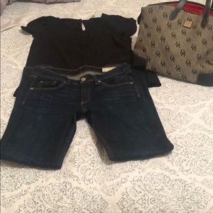 RAG&BONE STRAIGHT LEG JEAN SIZE 29